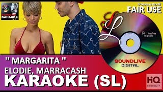 Elodie , Marracash - Margarita - karaoke (SL) (HQ) Fair Use