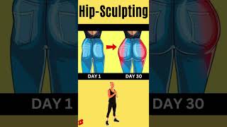 How to Get Rid Of Hip-Dip Fast - Sculpted Look | #shorts #youtubeshort #workout