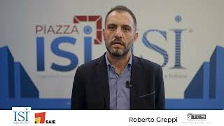 TCS - Intervista a Roberto Greppi - Piazza ISI - SAIE Bologna 2024