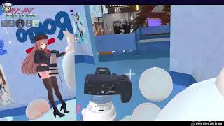 VIRTUAL CON! VKET 2023 Virtual Market VRChat convention (as NIKKE avatar) part 2 continued