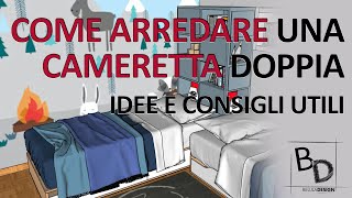 COME ARREDARE una CAMERETTA DOPPIA | Idee e Consigli utili | Belula Design