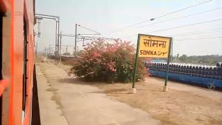 मऊ एक्सप्रेस Part-4 सोमना कुलवा महारावल जैसे स्टेशन का हाई स्पीड स्किप #maurailfan #indianrailways