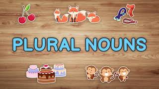 Plural nouns (regular) in English