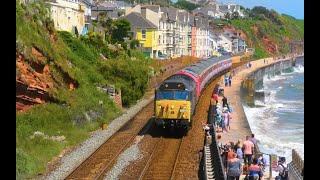 Trains at Dawlish 27/05/2023