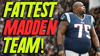 FATTEST Madden Team! Madden Mobile 17