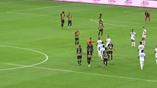 الحكم يعود الى VAR بعد الغاء هدف الاتحاد ( الهدف الملغى ) + هدف رومارينهو #الاتحاد_الفتح 2021