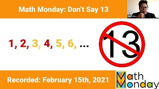 Math Monday: Don't Say 13