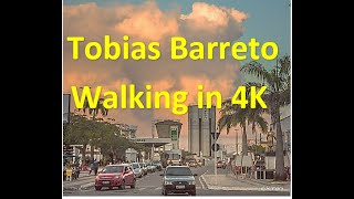 WALK SERGIPE 【4K】: Da divisa com a Bahia até o centro da cidade de Tobias Barreto. Ligue a legenda!