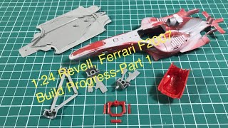 Revell 1:24, Ferrari F2007 - Build Progress - Part 1