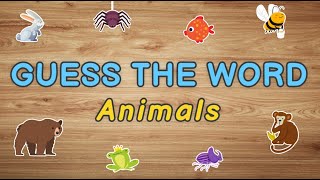 "Guess the word" game - Animals