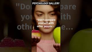 "Don't compare yourself with other people...😎#shorts #shortsvideo #motivation #psychology