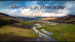 Glen Clova on a Dreich day