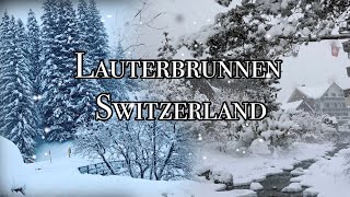 Lauterbrunnen Ski resort Switzerland 2021