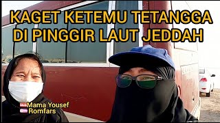 @mamayousef LAGI ASIK NGVLOG DI PANTAI JEDDAH KETEMU TETANGGA KAYA NEMU ALMAS 🥰 !!!