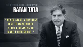 The Remarkable journey of Ratan Tata | Inspirational |