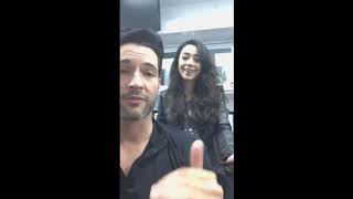 Tom Ellis & Aimee Garcia (Full) - Lucifer Instagram Live - Jan 22 2018