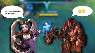 MY TEAMMATE AUTOPICK LAYLA SO I PLAY BALMOND | SHIYUN