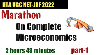 तैयारी JRF की- UGC- NET Economics 2022| Marathon on Complete Microeconomics |One Shot| Sheela