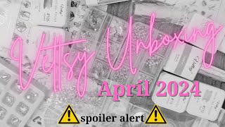 Unboxing the Vettsy April 2024 Deluxe Box | Nail Designs | Nail Art