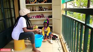 Betty bayo 4yrs old boy narrating Adam and eve story