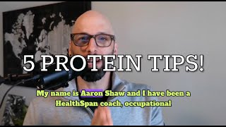 5 Quick Protein Tips for Muscle, Weight Loss, and Longevity | HealthSpan Digest 💪