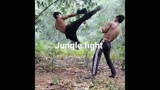 Jungle fight the villager boy.#fight #jungle #sorts #action #thevillagerboy