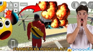 10,000 STICKY BOMB 💣 VS GAS TANK ⛽️ BLAST FRANKLIN HOUSE 🏠 IN INDIAN BIKE DRIVING 3D @ALLGAMES999