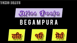 Begampura | Miss Pooja | Latest Whatsapp Status Punjabi Video Guru Ravidass Ji By TOXIC BEATS