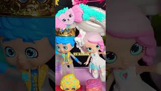 Miniatur shopkins pattern cake