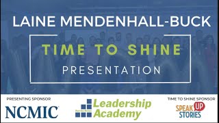 WDMLA Time to Shine- Lanie Mendenhall-Buck