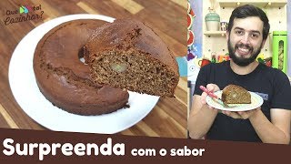 BOLO DE PINHÃO DE LIQUIDIFICADOR SUPER FÁCIL | Receitas de bolos