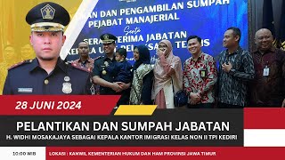 Pelantikan dan Sumpah Jabatan - H. Widhi Mosakajaya 2024