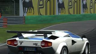 Assetto Corsa Gameplay - Lamborghini Countach Test Drive @ Monza