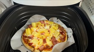 PIZZA in airfryer 🍕 crunchy and yummy