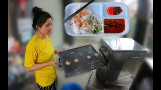 Cô chủ xinh đẹp bán bánh hấp Hồng Kông kiếm tiền triệu mỗi ngày