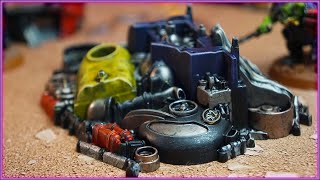 Let's Make it Orky! | Painting Ork Terrain #ORKTOBER