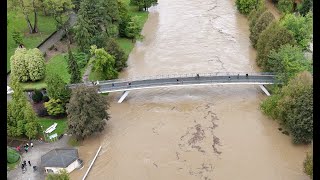 Povodně 2024_09_15 - Hranice - Teplice - DJI - floods 2024 - river