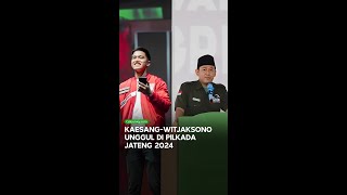 Kaesang Pangarep dan Witjaksono Teratas di Survei Cagub dan Cawagub Jateng 2024!