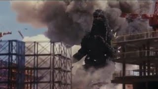 Godzilla Destroying Things and Looking Cool While Doing It