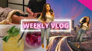 WEEKLY VLOG | MORNING ROUTINE, DATING MYSELF, SNAPPING ON MY SISTER, MEET UP..| DARRA CUNNINGHAM