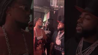 Davido,Zlatan,Quavo & Russ backstage at Asake's Sold out show #shorts #shortsfeed #shortsvideo