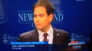 Senator Marco Rubio Speaking at the Senators Breakfast 2015