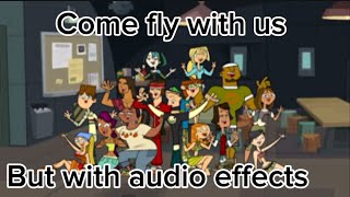 Come fly with us but Audio effects from CapCut