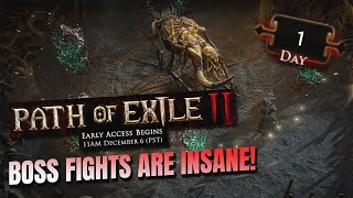 Path Of Exile 2 Boss Fights Are INSANE! 1 Day left