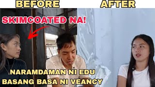 WOW! SKIMCOATED NA ANG MGA DINGDING SA PABAHAY KAY VEANCY GRABE|KALINGAP RAB LATEST VLOG TODAY