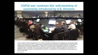 Impressions and discussion of COP22 Marrakech