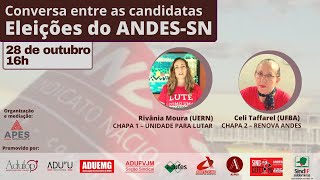 Conversa entre candidatas: eleições do ANDES-SN