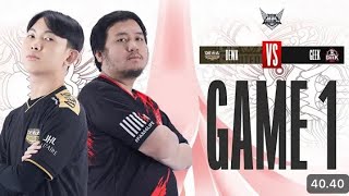 DEWA UNITED vs GEEK FAM | WEEK 3 DAY 2 | GAME 1