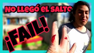 ¡ FAIL ! NO LLEGÓ EL SALTO | Parkour y Freerunning