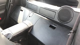 350z extra glove box install